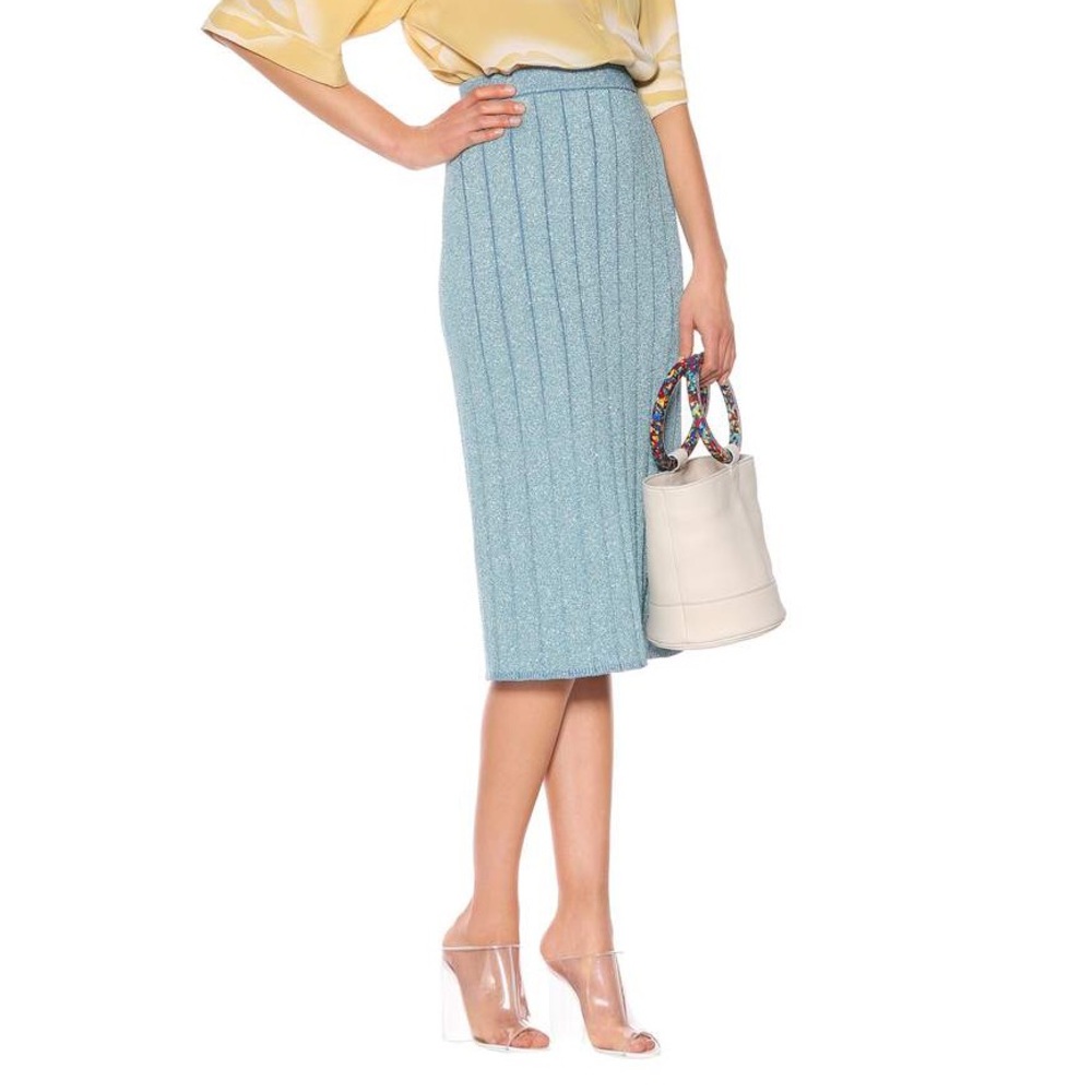 Marc Jacobs Metallic Pencil skirt